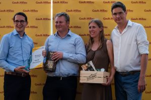 bekroning van Gault Millau voor Ruby chocolade van Callebaut - vier leden ontvangen prijzen